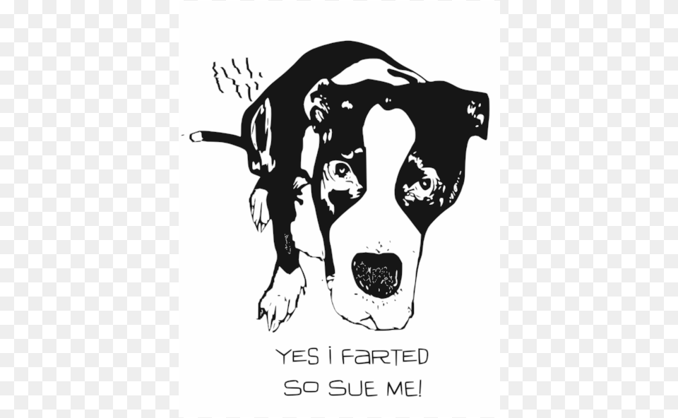 Dog Fart Pit Bull, Stencil, Animal, Canine, Mammal Free Transparent Png