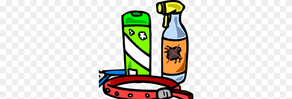 Dog Fleas, Bottle, Alcohol, Beverage Free Png Download