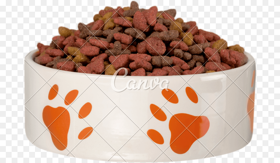 Dog Food Bowl Bowl Of Dog Treats, Produce Free Transparent Png