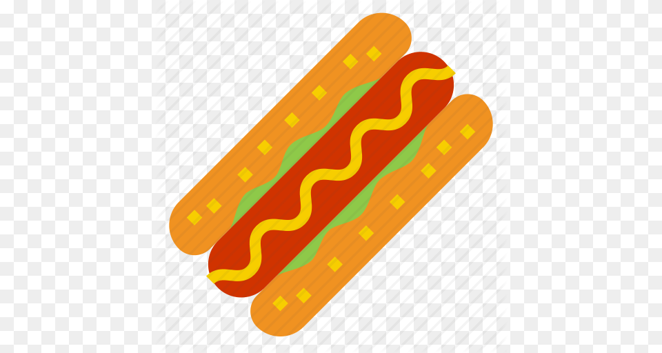 Dog Food Hot Hotdog Icon, Hot Dog, Ketchup Png