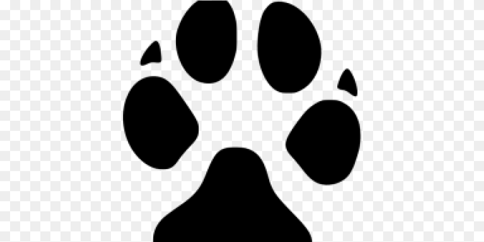 Dog Footprint Dog Icon Color, Gray Free Png Download