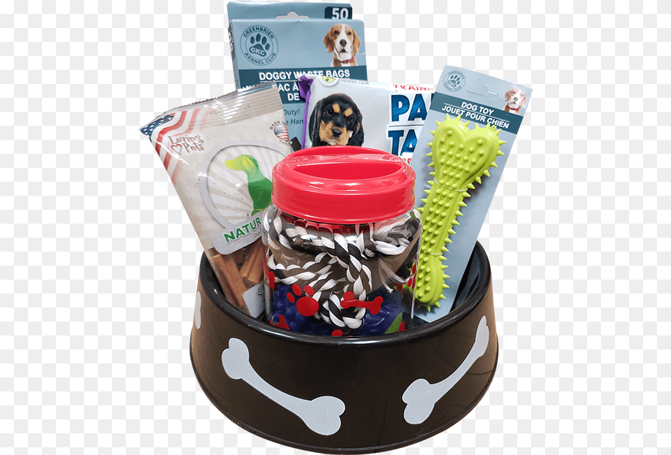 Dog Gift Basket, Jar, Animal, Canine, Mammal Free Transparent Png