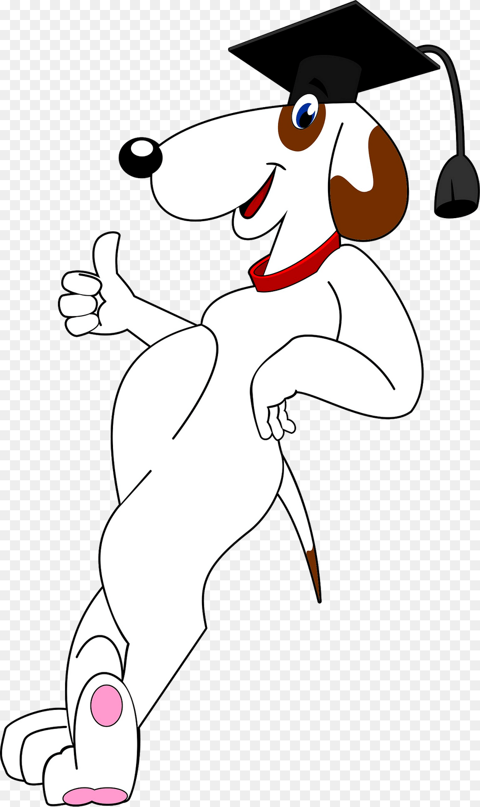 Dog Graduate Clipart, People, Person, Cartoon, Baby Free Transparent Png