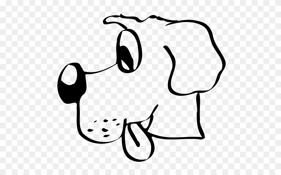 Dog Head Clip Arts For Web, Gray Free Transparent Png
