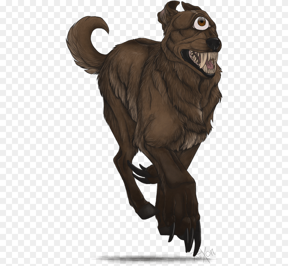 Dog Head Horse Body, Animal, Mammal, Wolf, Dinosaur Png Image