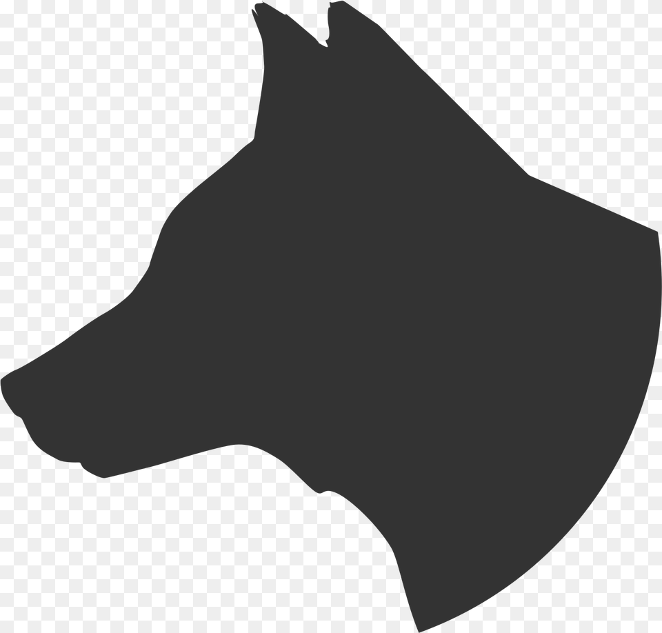 Dog Head Profile Clip Art Wolf Head Silhouette, Adult, Bride, Female, Person Free Transparent Png
