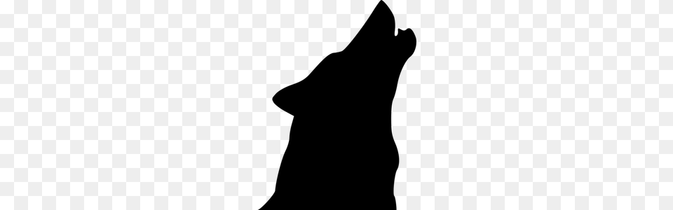 Dog Head Silhouette Clip Art, Gray Free Transparent Png