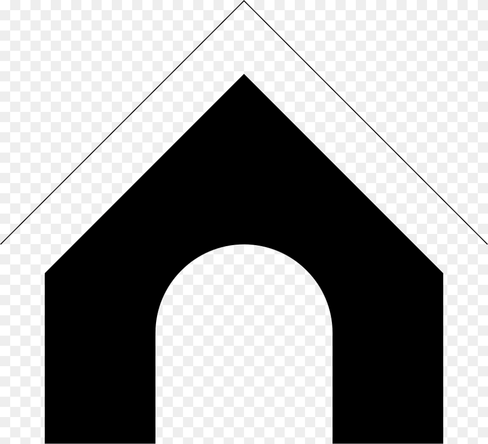 Dog House Arch, Architecture, Triangle Png Image