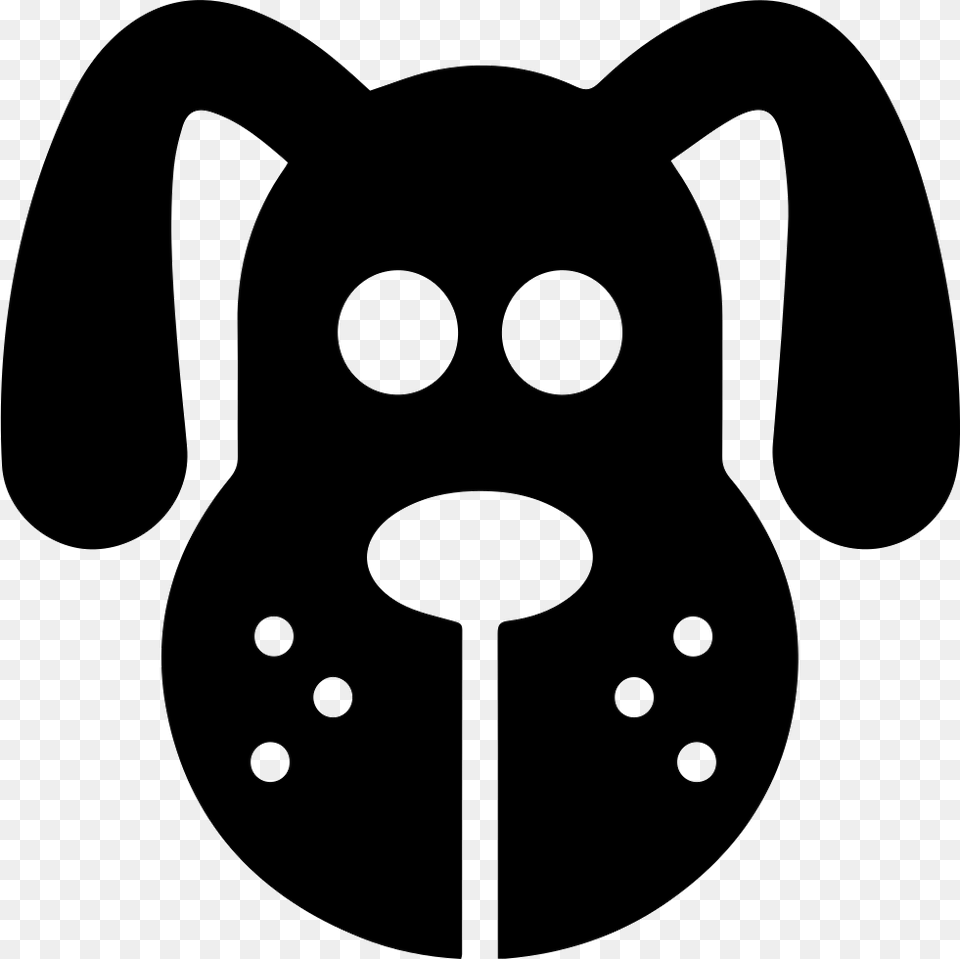 Dog Icon Dog, Stencil, Food, Sweets, Animal Free Png Download