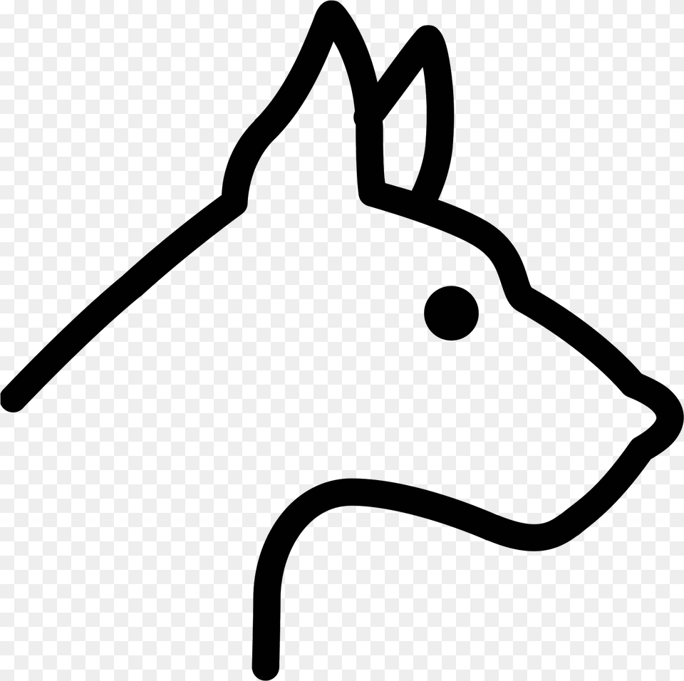 Dog Icon Transparent Background Dog Icon, Gray Png Image
