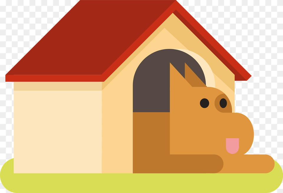 Dog In Kernel Clipart, Dog House, Den, Indoors, Kennel Free Transparent Png