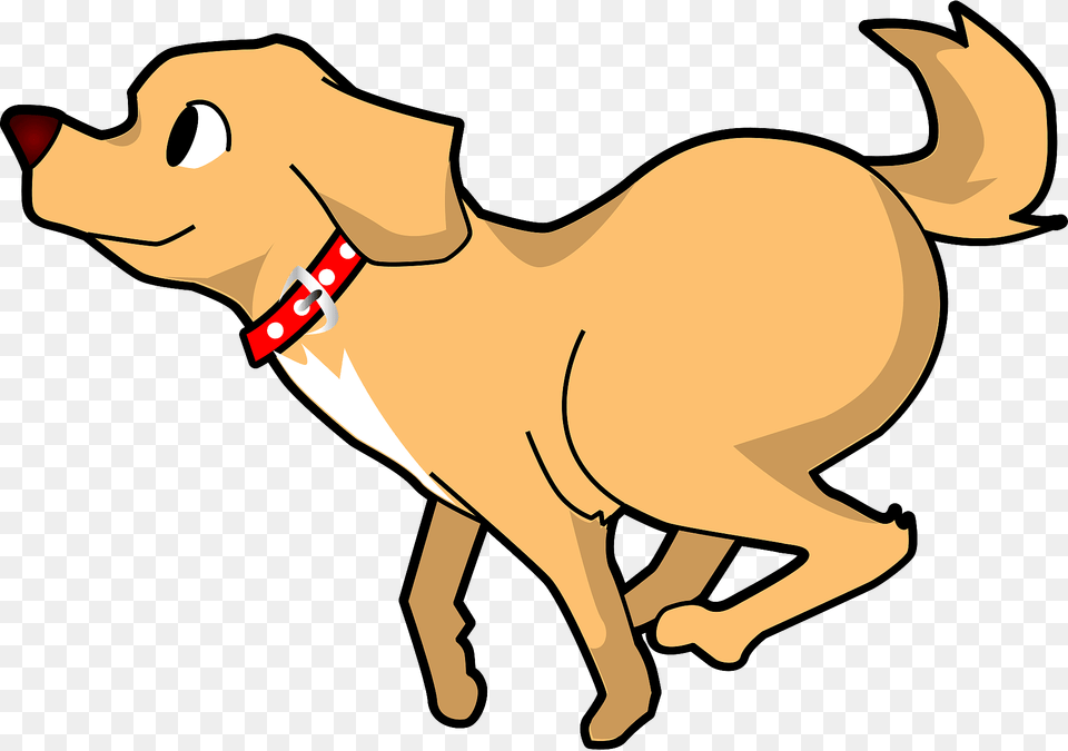 Dog Is Running Clipart, Animal, Canine, Golden Retriever, Mammal Free Png