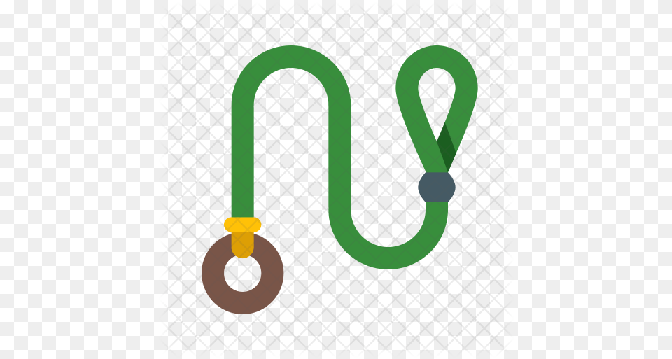 Dog Leash Icon Of Flat Style Illustration Free Png