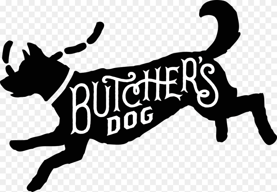 Dog Logo Butchers Dog, Stencil, Silhouette, Animal, Kangaroo Png