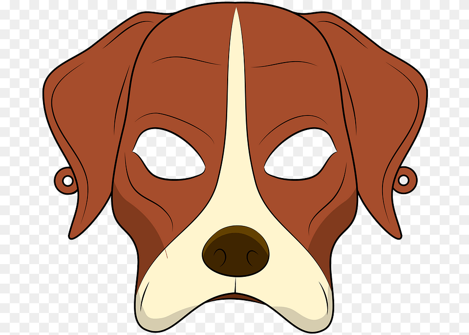 Dog Mask Clipart Dog Mask To Print, Snout, Person, Face, Head Png