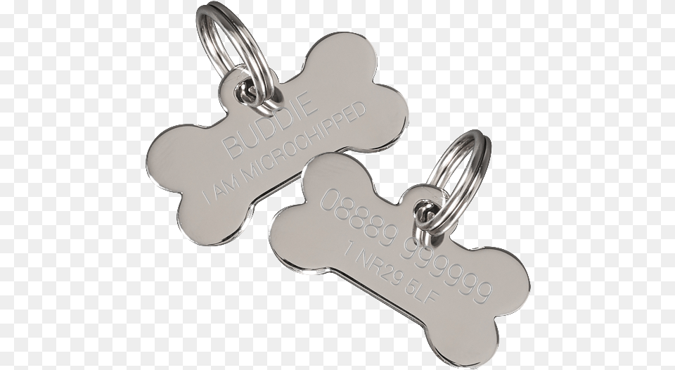 Dog Name Tag Luxury, Accessories, Earring, Jewelry, Silver Free Png