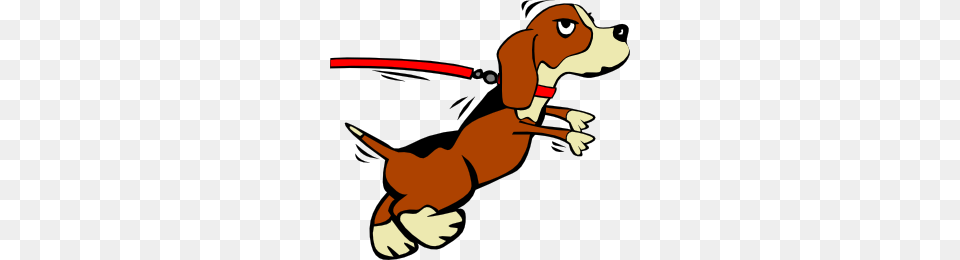 Dog On Leash Clip Art, Hound, Animal, Pet, Canine Png