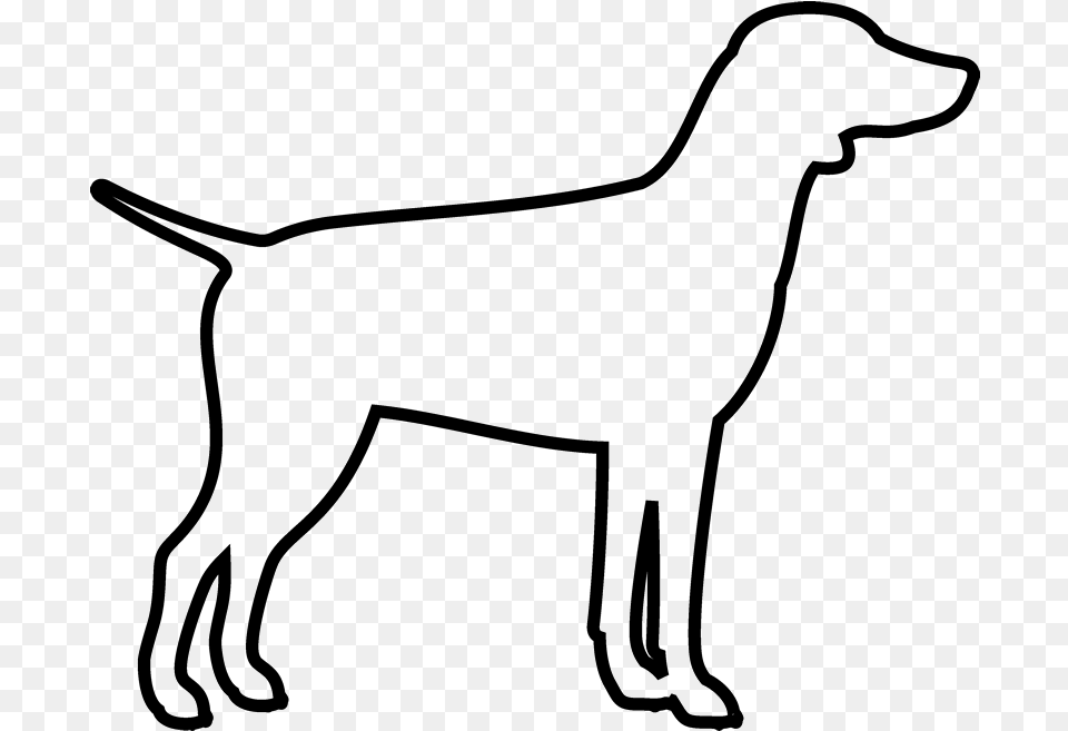 Dog Outline, Animal, Canine, Mammal, Pet Free Png Download