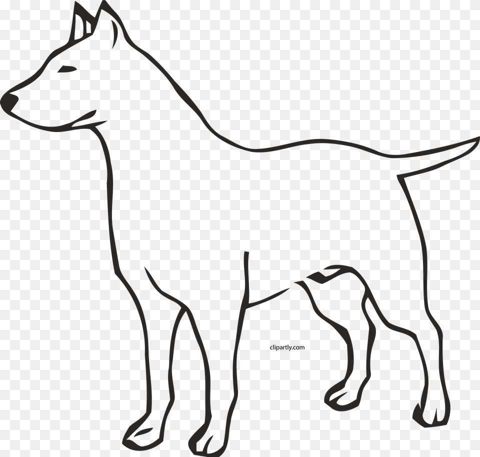 Dog Outline Clip Art, Stencil, Animal, Canine, Mammal Png