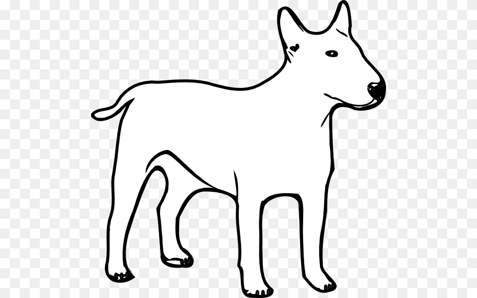 Dog Outline Svg Clip Arts Dog Clipart White Outline, Animal, Canine, Mammal, Pet Png