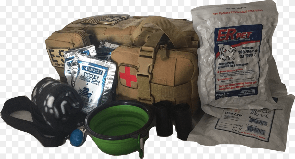 Dog Pack Messenger Bag, First Aid Png Image