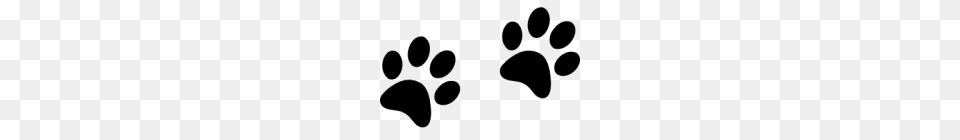 Dog Paw Clip Art Dog Paw Clip Art Black Paw Print Silhouette Dog, Gray Free Png