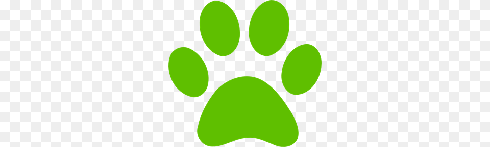 Dog Paw Clip Arts For Web, Green, Home Decor, Footprint Free Png