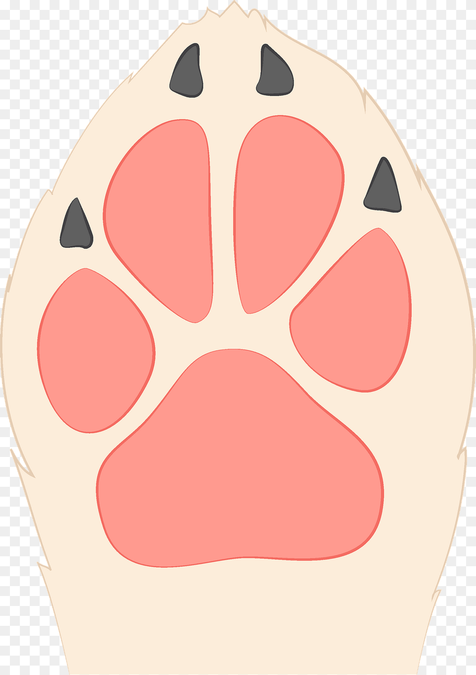 Dog Paw Clipart Free Png