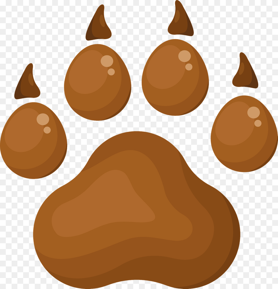 Dog Paw Clipart, Food, Produce, Fruit, Plant Png Image