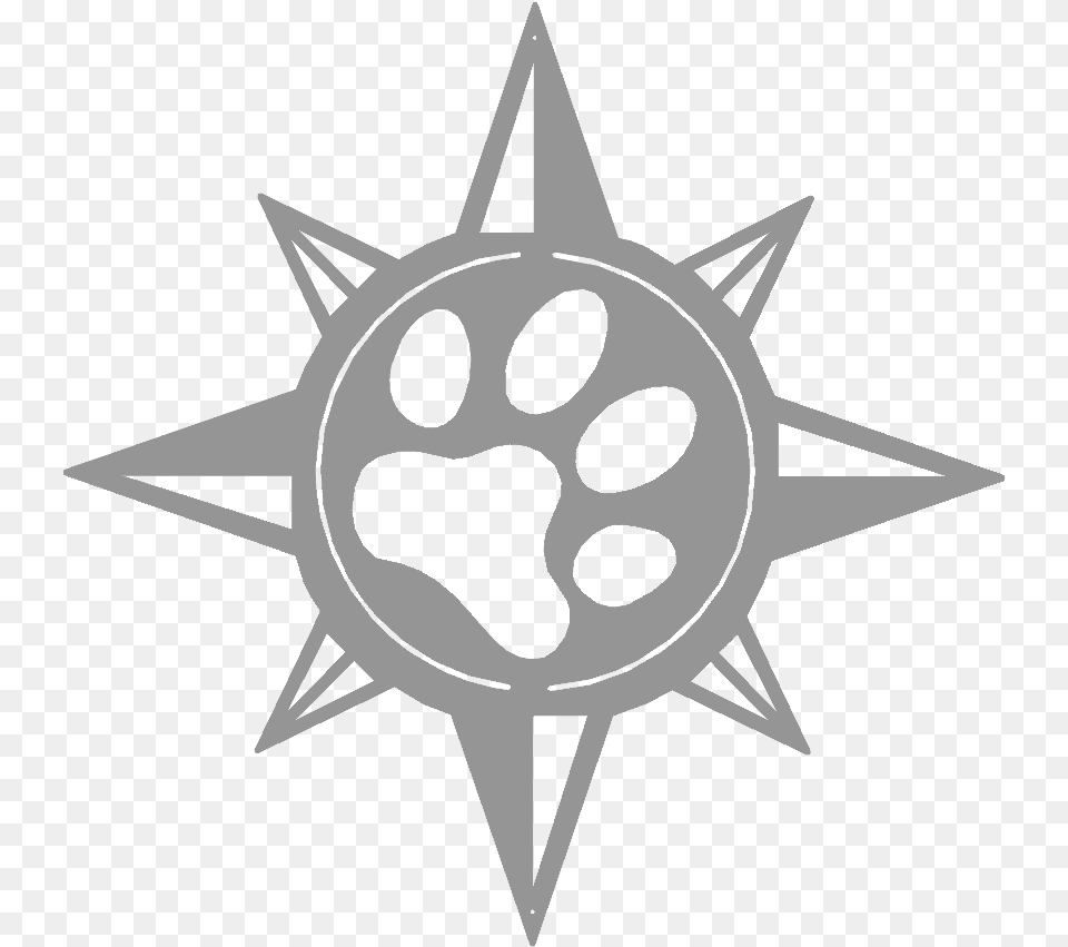 Dog Paw Compassclass Lazyload Lazyload Fade In Emblem, Symbol, Animal, Bear, Mammal Free Png