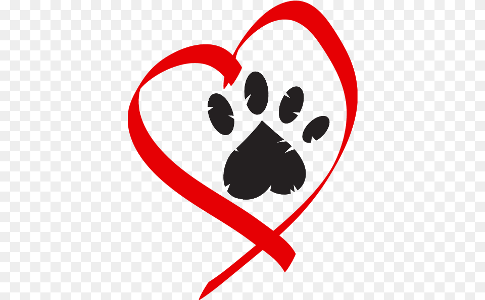 Dog Paw Heart, Smoke Pipe Free Png Download