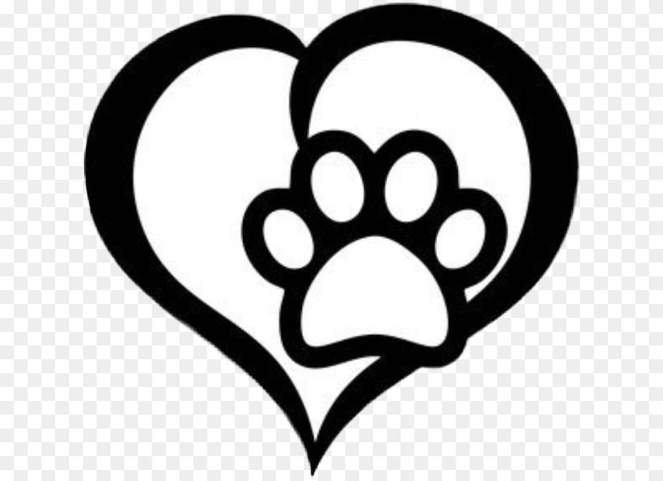 Dog Paw Icon Transparent Cartoons Vector Huella De Perro, Stencil, Heart Free Png