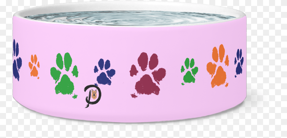 Dog Paw Print Bowl Box, Tub, Hot Tub, Plate Free Transparent Png