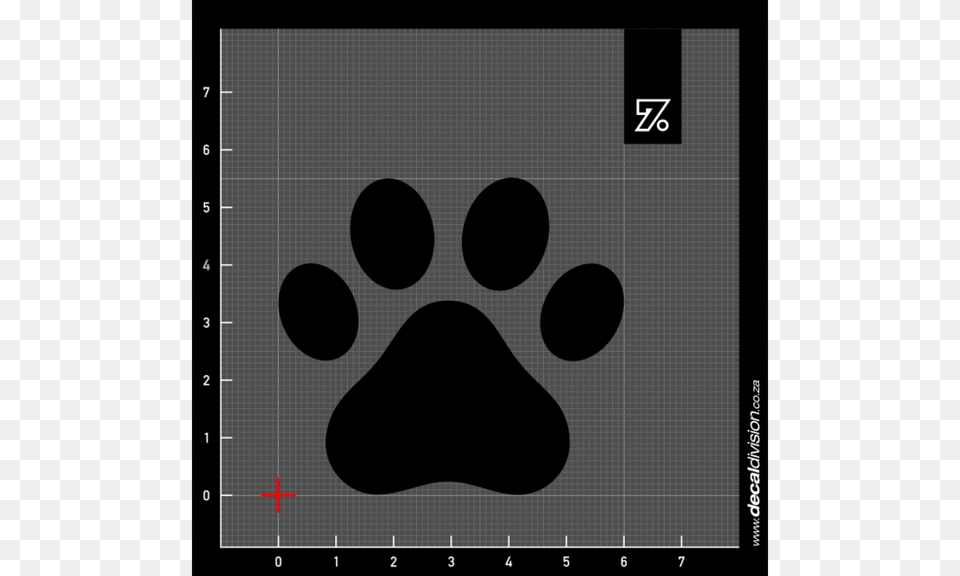 Dog Paw Print Sticker Free Transparent Png