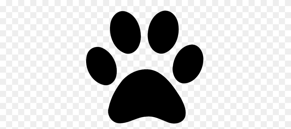 Dog Paw Printing Clip Art, Stencil, Logo, Footprint Free Png Download