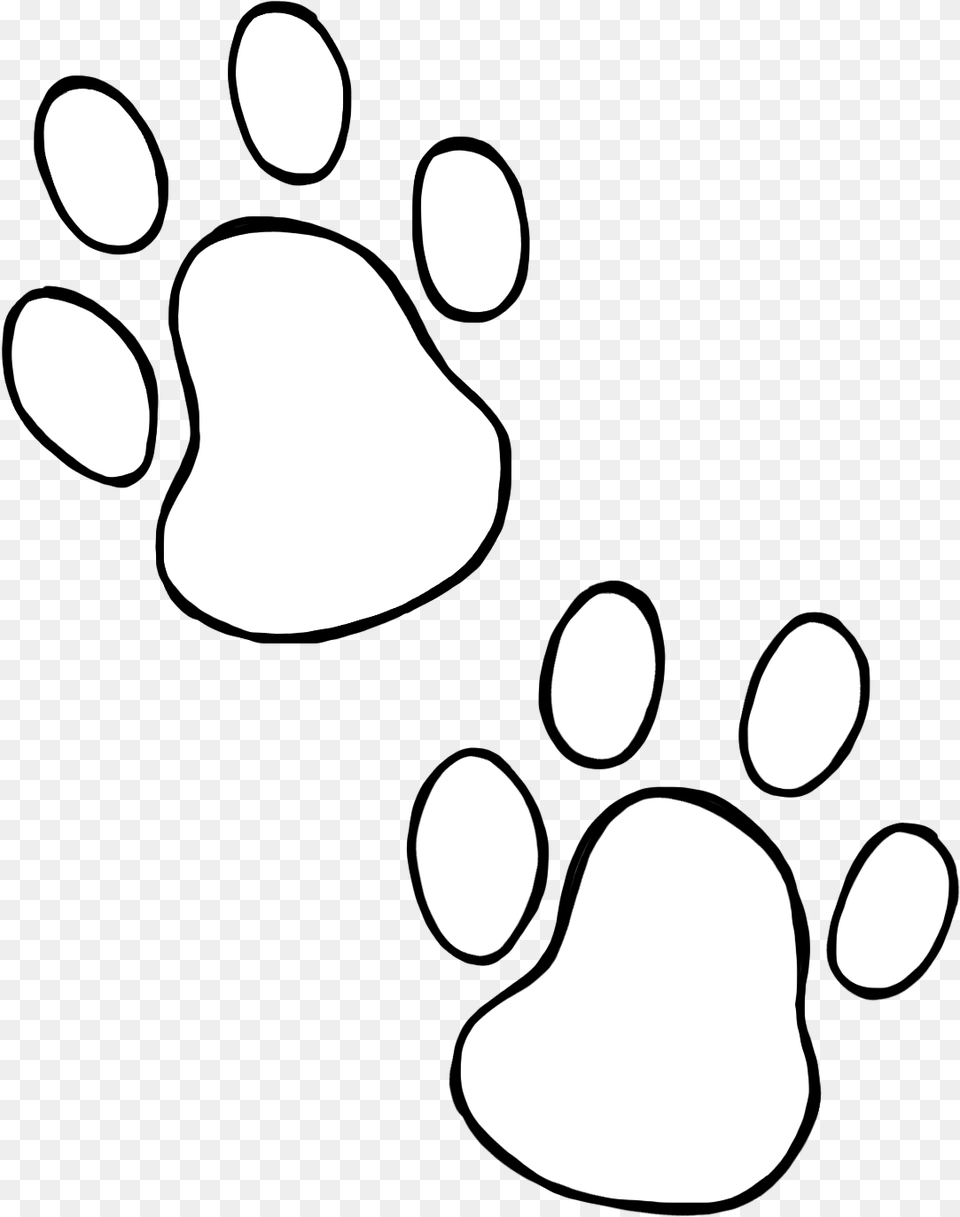 Dog Paw Prints Dog Paw Heart Clip Art Clipart White Paw Prints Dog, Footprint, Egg, Food Free Png
