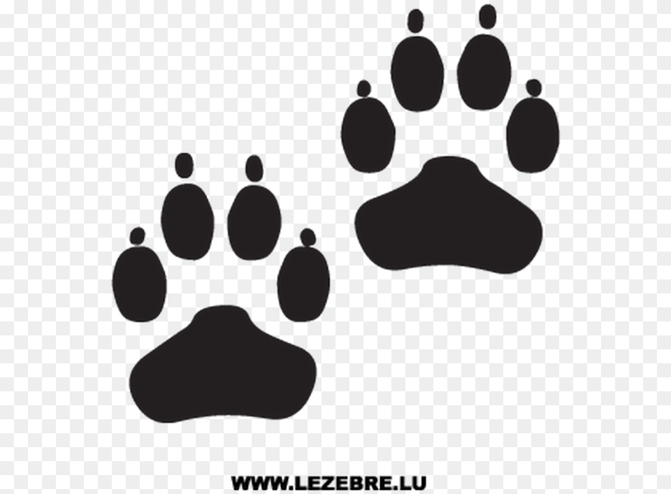 Dog Paws Decal Sticker, Footprint Png Image