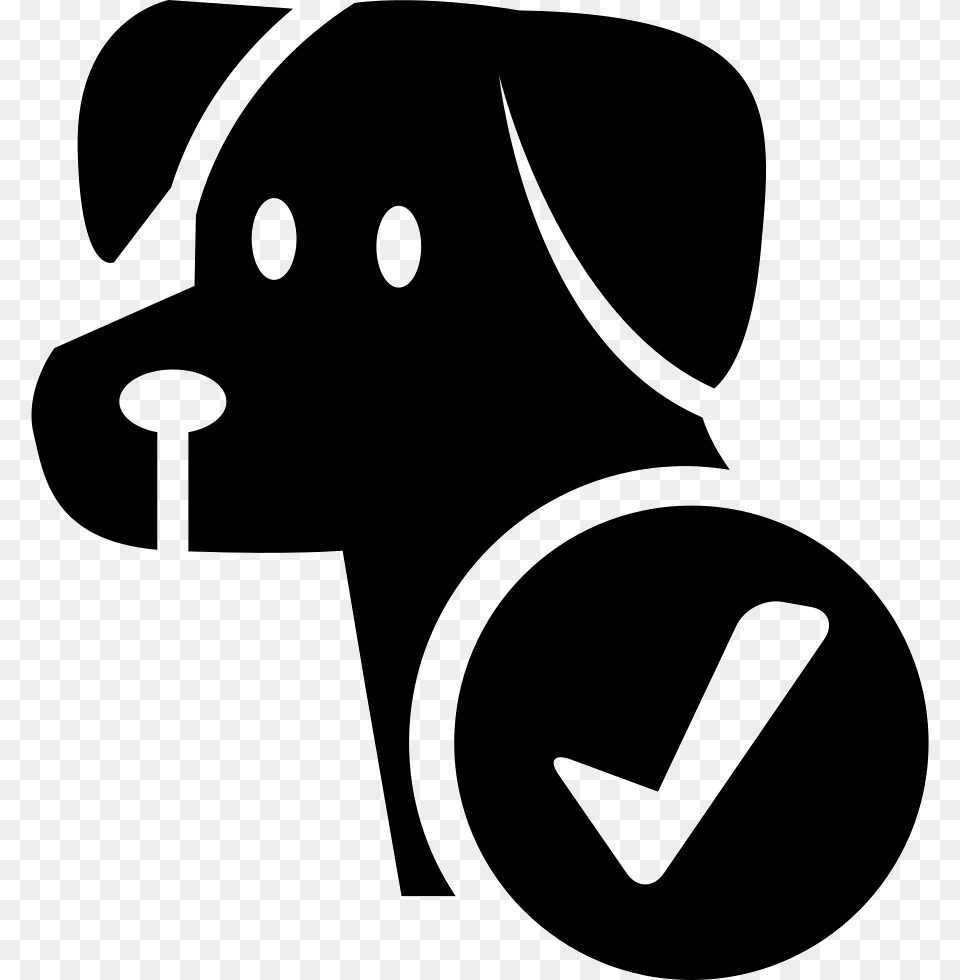 Dog Pet Allowed Hotel Signal Pets Allowed Icon, Stencil Png Image