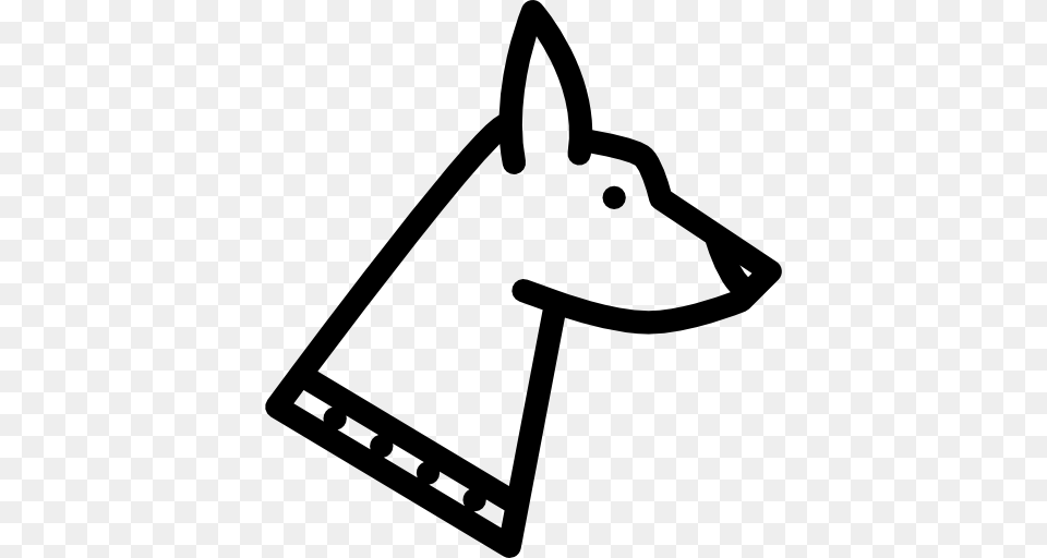 Dog Pet Animals Mammal Animal Kingdom Icon, Gray Free Png Download