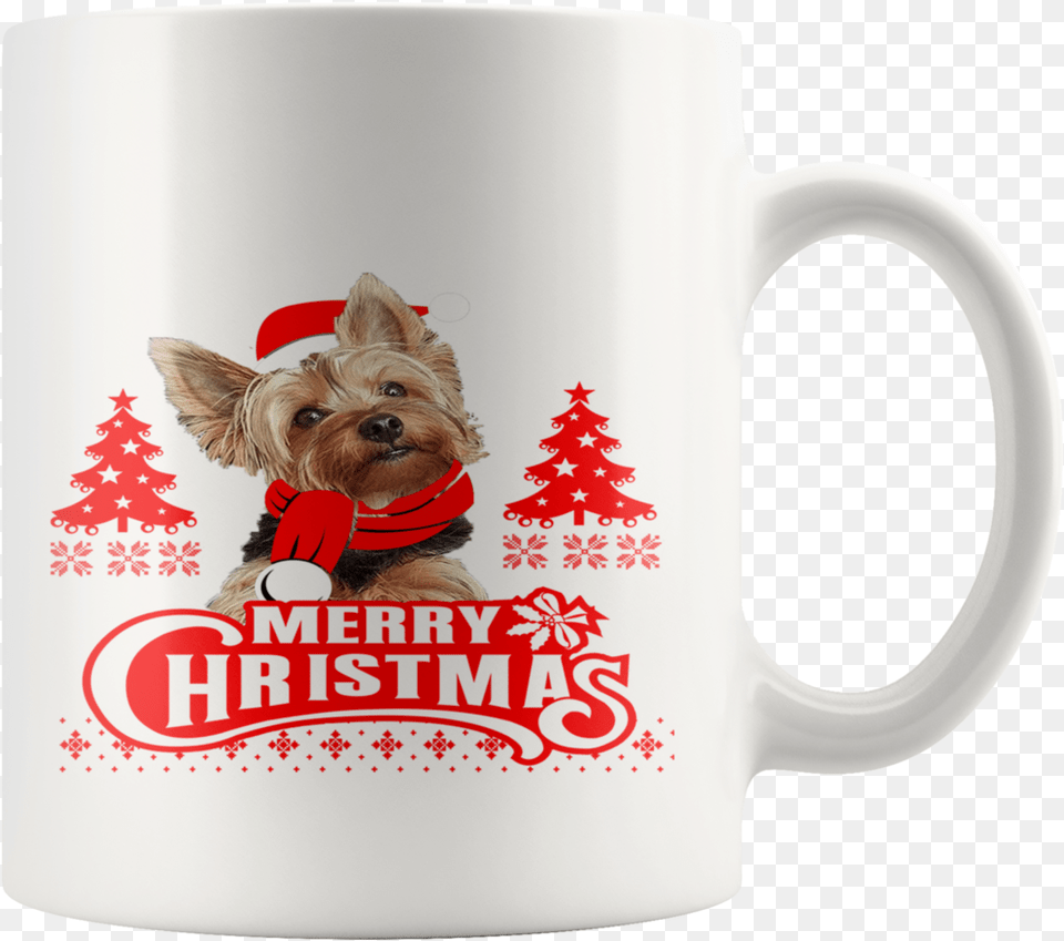 Dog Pet Yorkie Mug Yorkshire Terrier, Cup, Mammal, Animal, Canine Png