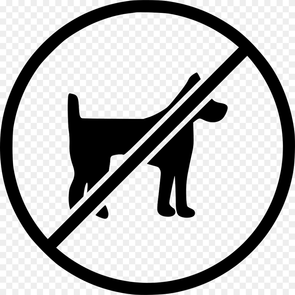 Dog Pets Animals Icon, Symbol, Stencil, Silhouette Png Image