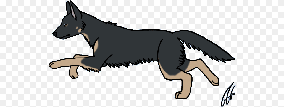 Dog Petstray Rp Animation Of A Dog, Animal, Canine, German Shepherd, Mammal Png Image