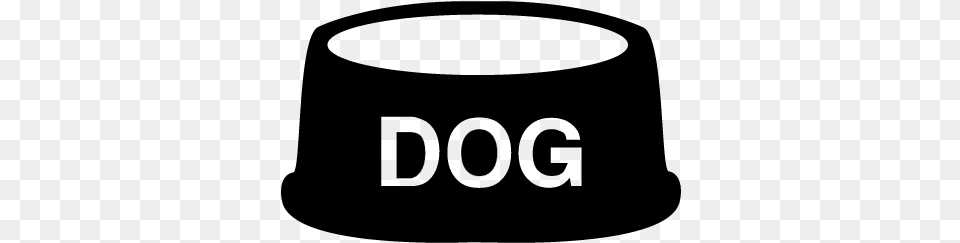 Dog Plate For Food Vector Circle, Gray Free Png Download