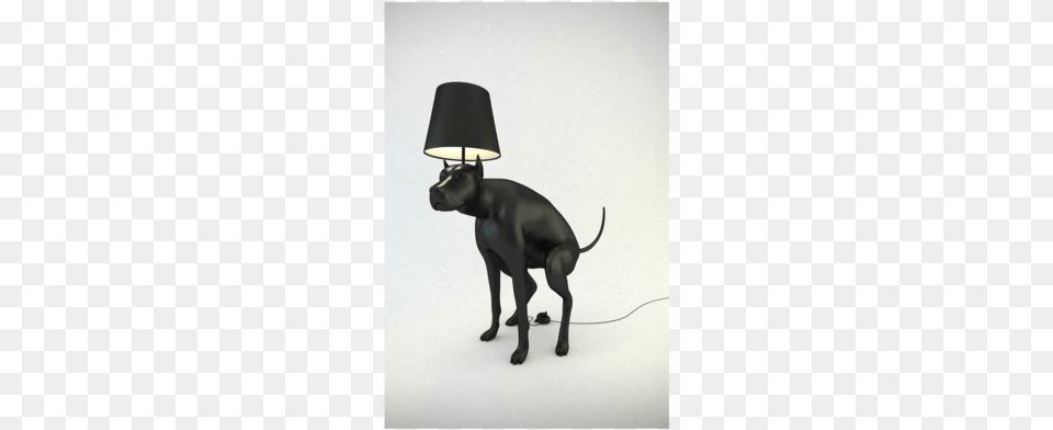 Dog Pooping, Lamp, Lampshade, Table Lamp, Animal Png Image