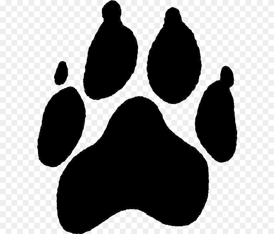 Dog Print Pawprint Silhouette At Free For Personal, Adult, Male, Man, Person Png