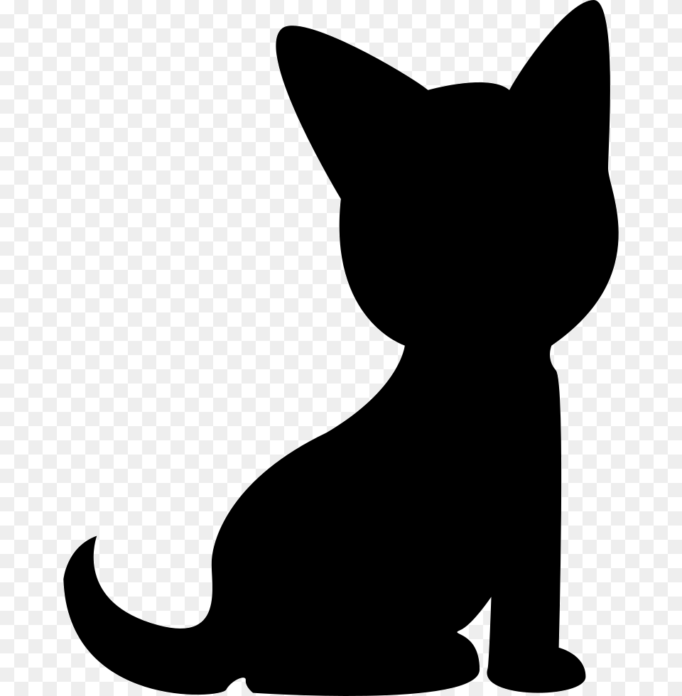 Dog Puppy Silhouette Cat Icon Transparent, Animal, Mammal, Pet, Bear Free Png Download