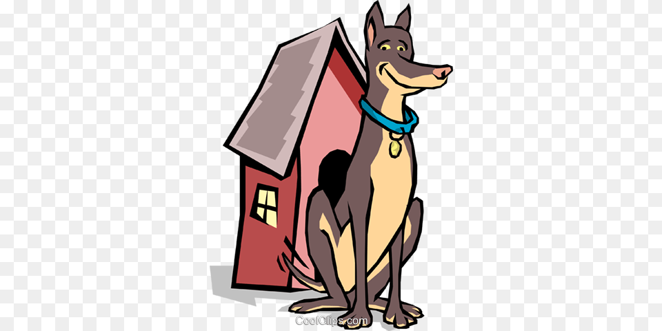 Dog Royalty Vector Clip Art Illustration, Dog House, Person, Animal, Kangaroo Free Png Download