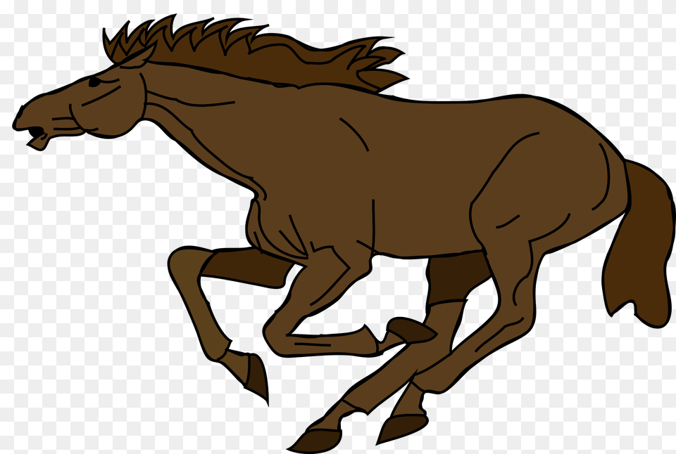 Dog Running Clipart Animals Winging, Animal, Colt Horse, Horse, Mammal Png Image