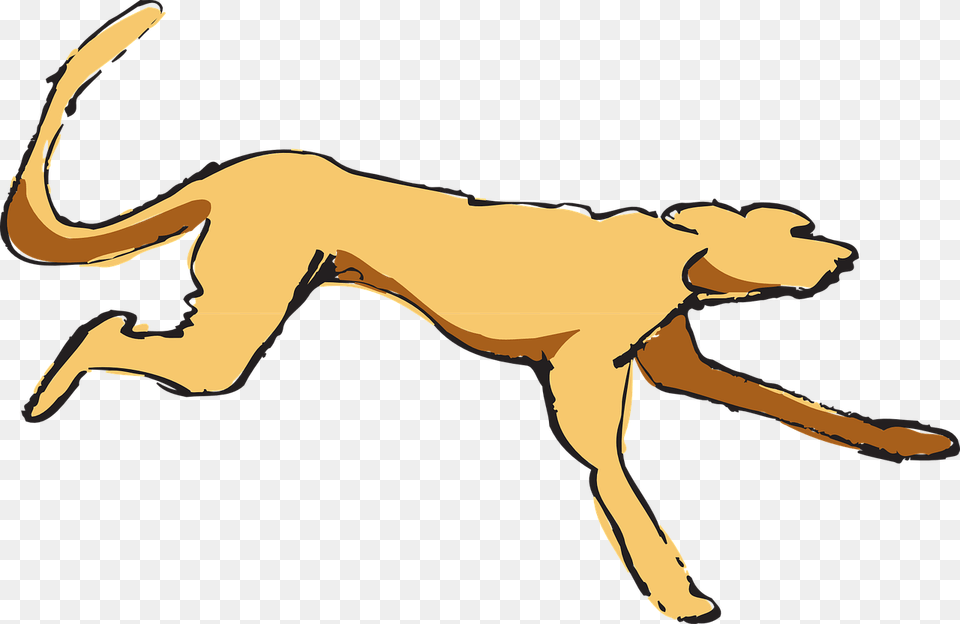 Dog Running Gif Clipart, Animal, Lion, Mammal, Wildlife Free Png Download