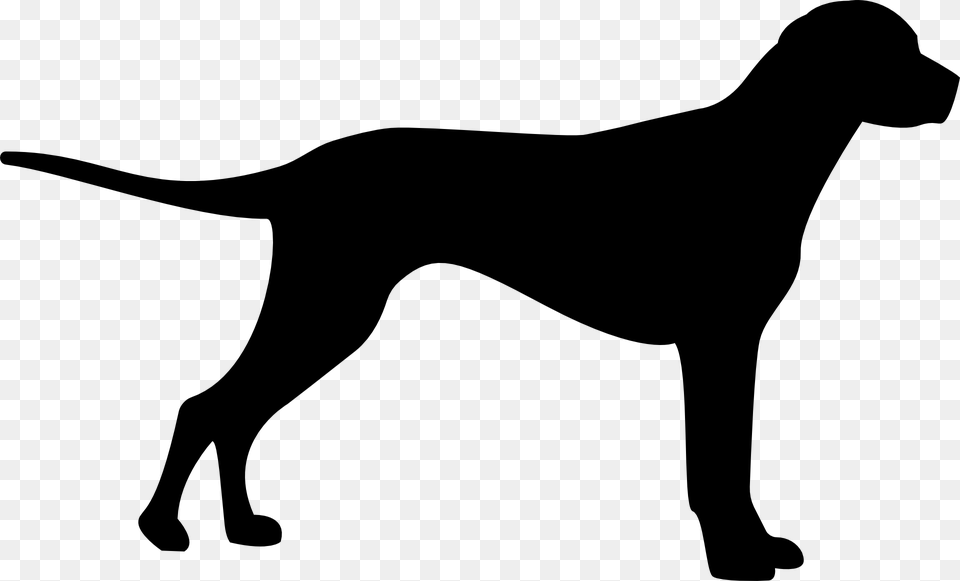 Dog Silhouette Animal Domestic Dog Farmdog Coon Silhouette Clip Art, Gray Free Transparent Png